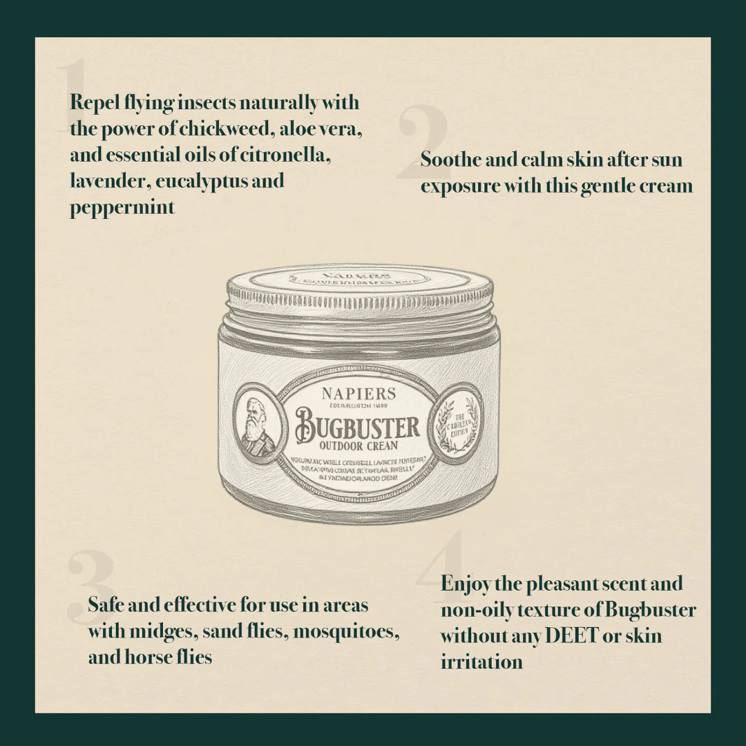 Napiers Bugbuster Outdoor Skin Cream Carolean Edition - Image 3