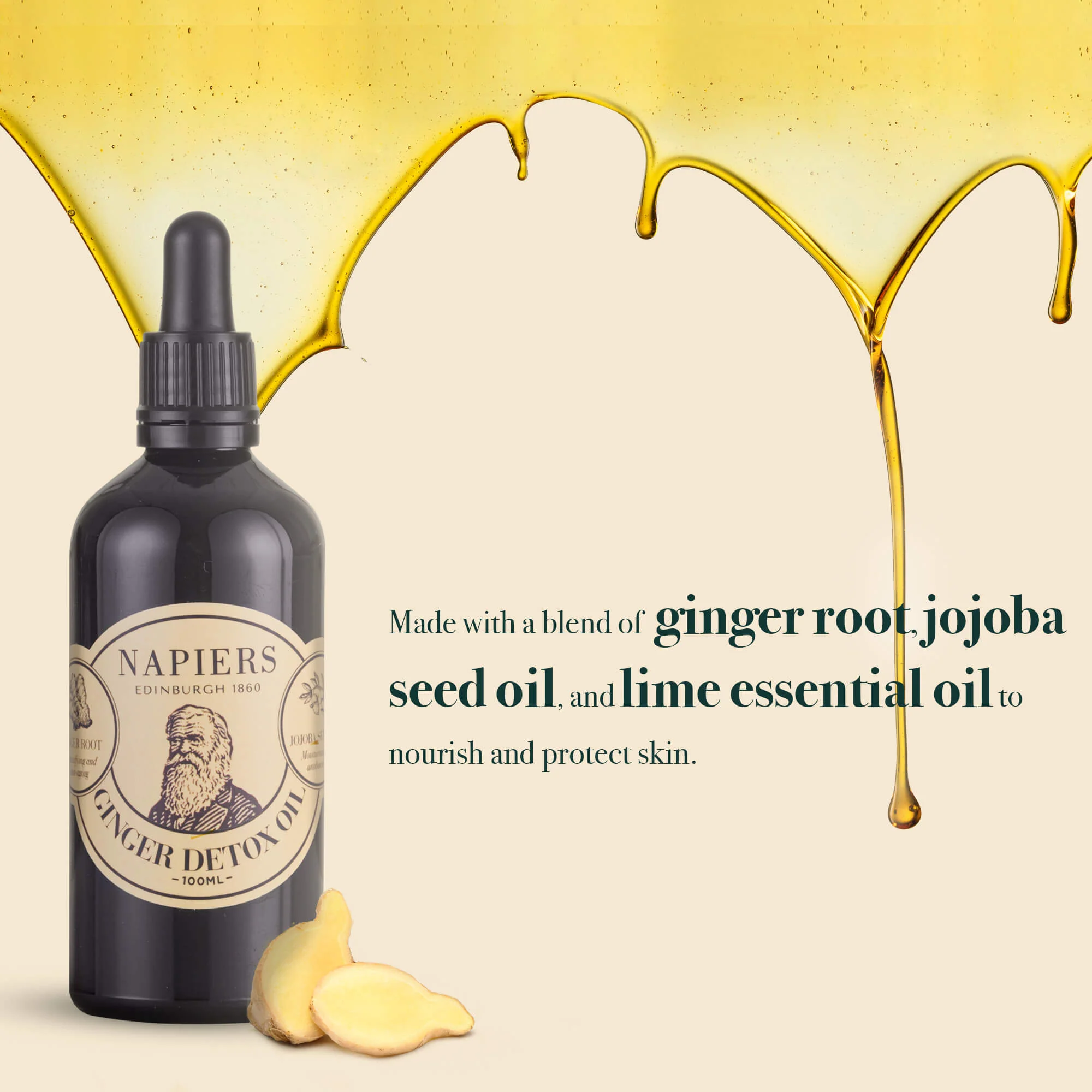 Napiers Ginger Detox Oil - Image 3