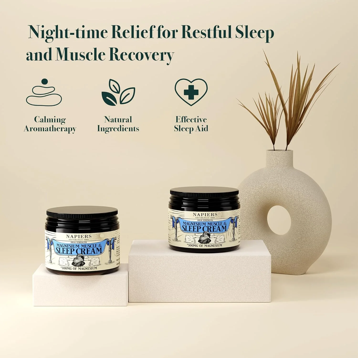 Napiers Magnesium Muscle & Sleep Cream - Image 3