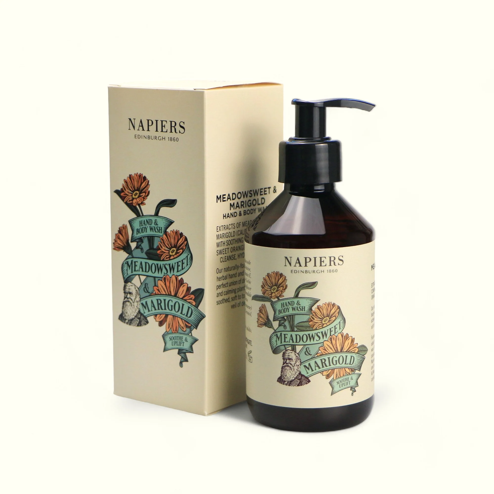 Napiers Meadowsweet & Marigold Hand and Body Wash - Image 4