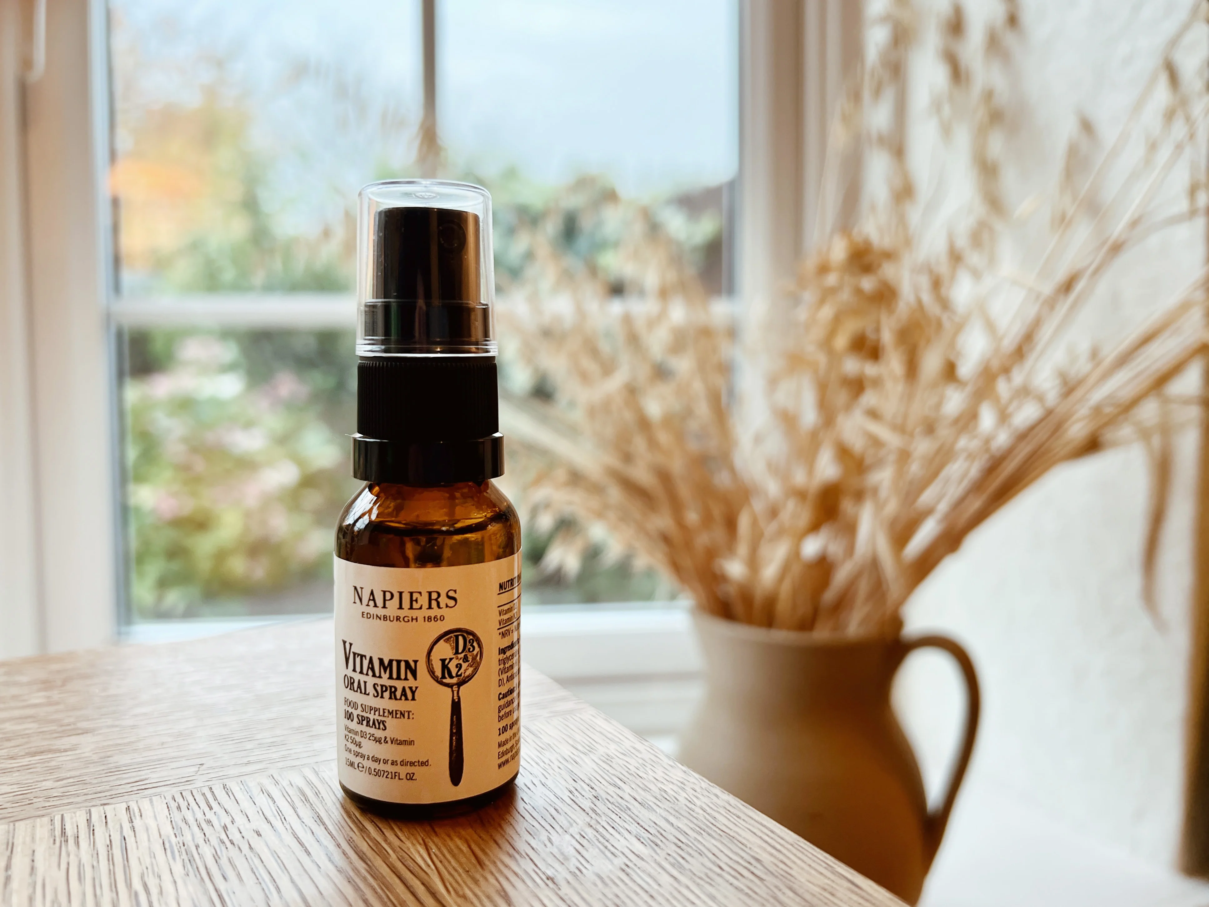 Napiers Vitamin D3 (25mcg) & K2 (50mcg) Spray 15ml - Image 4